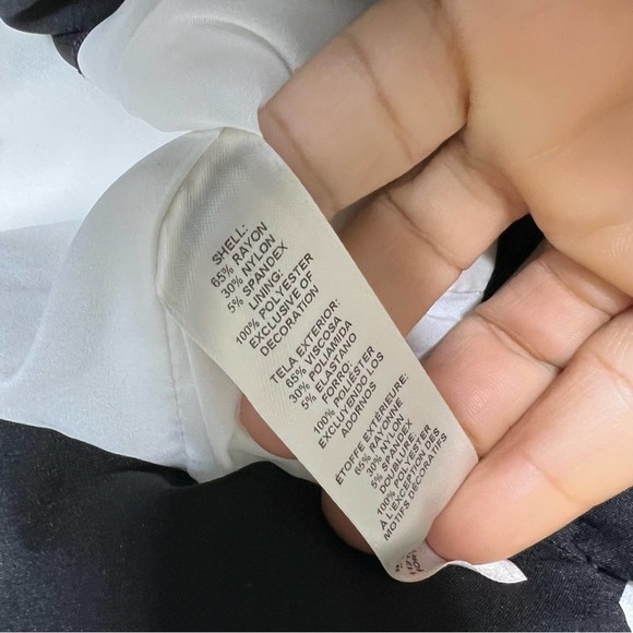 WHBM Window Pane Ponte Jacket size 2 - Picture 3 of 8